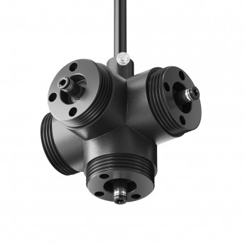 Х-образный вертикальный коннектор для системы с вводом питания MAYTONI SHELF CA019L4C-P-B