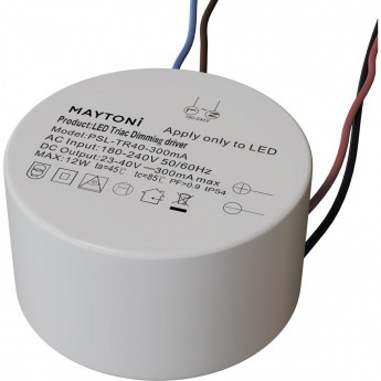 Источник питания MAYTONI TRIAC PSL-TR40-300mA 12W IP54