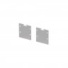 Комплект заглушек (для профиля 72×36) 2 шт., MAYTONI ALM-7236T-S-EC 642083