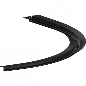 Коннектор радиусный MAYTONI LEVITY TRA184-R900-12B R900 встраиваемый под ГКЛ 9,5мм черный