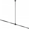Крепление потолочное MAYTONI LONG FLARITY TRA159С-S1-B одинарное 700мм черный TRA159C-S1-B