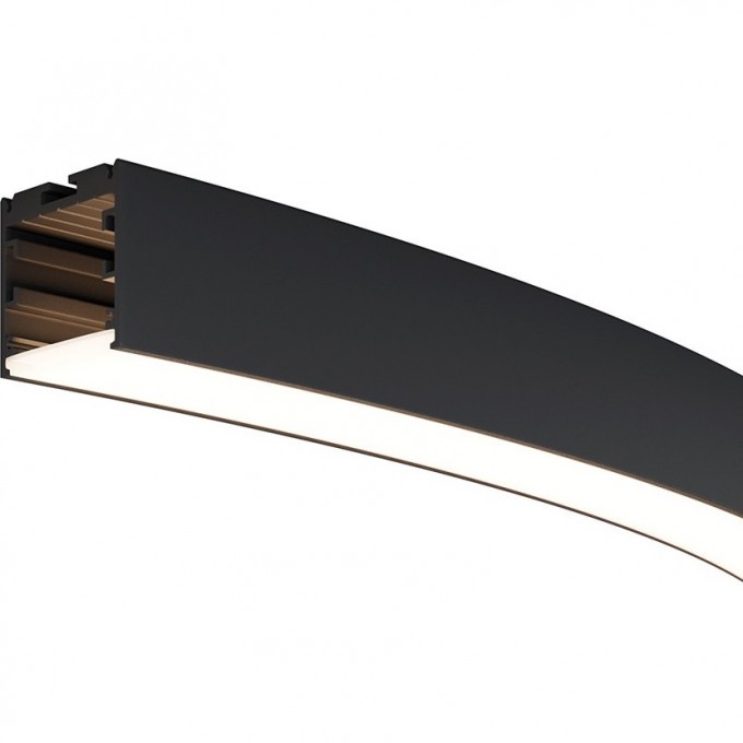 Радиусный профиль MAYTONI ALM-3535R-B-D-45°-1.5M 35x35 Ø1500мм 1/8 круга черный ALM-3535R-B-D-45-1.5M