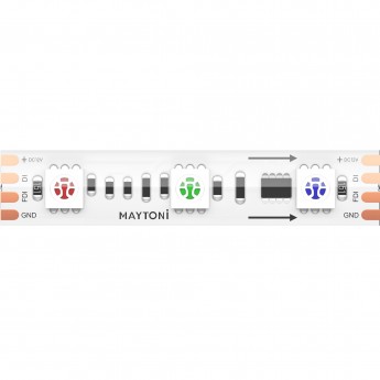 Светодиодная лента Ultra 14,4 Вт/м RGB 12V IP67 MAYTONI SPI 201244