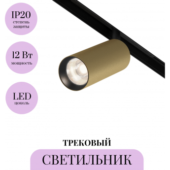 Трековый светильник MAYTONI ARTISAN TR097-2-12W4K-M-BMG Трековый светильник MAYTONI ARTISAN TR097-2-12W4K-M-BMG