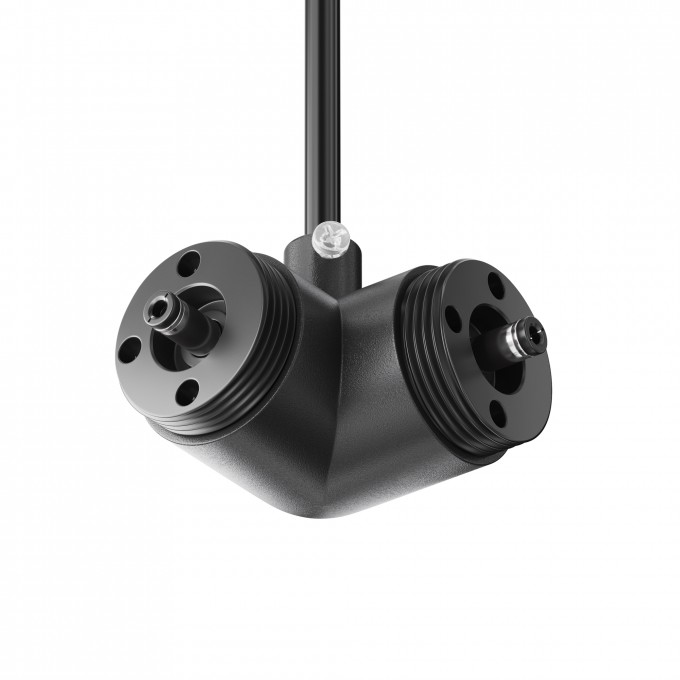 Угловой коннектор для системы с вводом питания MAYTONI SHELF CA014LC-P-B